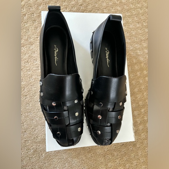 3:1 Phillip Lim Loafers with Studs - Picture 2 of 5